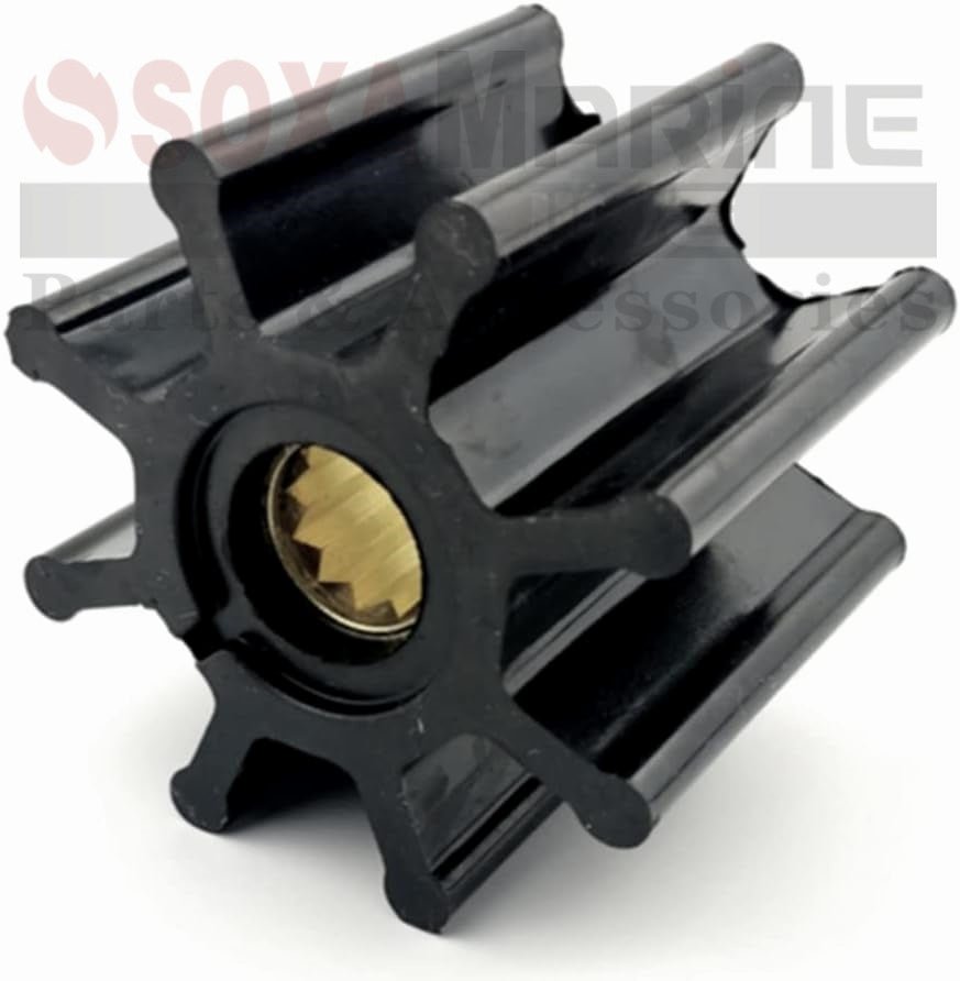 Water Pump Impeller 09 - 1028B - 9 for SPX Flow Johnson Flexible Impeller Pumps 10 - 22045 - 2 F7B - 39 - SOXA Marine