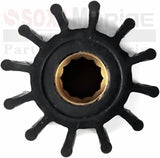 Water Pump Impeller 09 - 812B for SPX Flow Johnson Flexible Impeller Pumps 10 - 13208 - 01 F6B Models - SOXA Marine