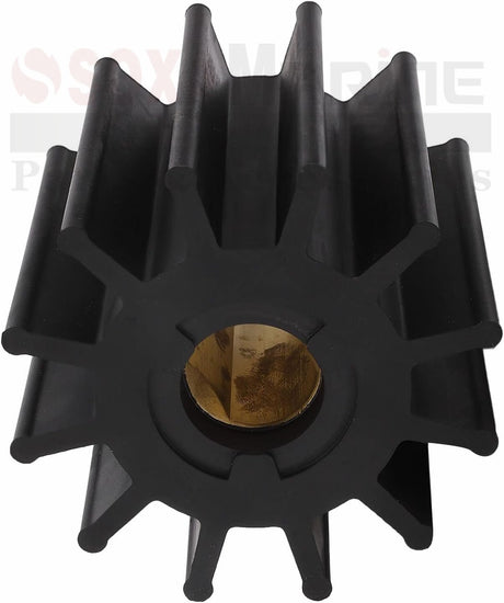 Water Pump Impeller 17370 - 0001 for Jabsco Flexible Impeller Pumps 18200 - 0000 18200 - 0002 18760 - 0001 18760 - 0002 - SOXA Marine