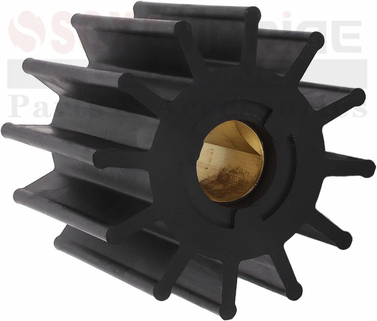 Water Pump Impeller 17370 - 0001 for Jabsco Flexible Impeller Pumps 18200 - 0000 18200 - 0002 18760 - 0001 18760 - 0002 - SOXA Marine