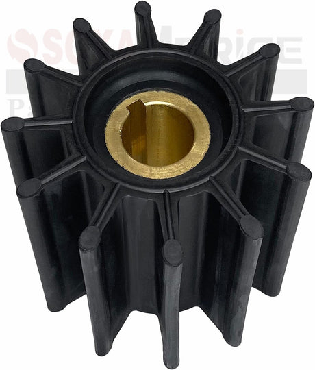 Water Pump Impeller 18958 - 0001 for Jabsco Flexible Impeller Pumps - SOXA Marine