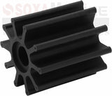 Water Pump Impeller 31130 - 0061 for Jabsco Flexible Impeller Pumps - SOXA Marine