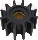 Water Pump Impeller 7100 - 01 for JMP Flexible Impeller Pumps JPR - VP0020D JPR - YM04JHA JPR - YM04JHB - SOXA Marine