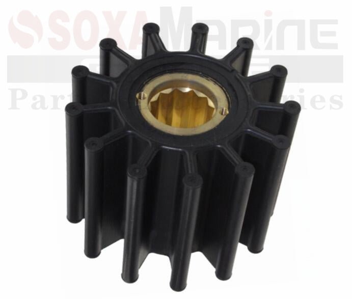 Water Pump Impeller 9136 - 01 for JMP Flexible Impeller Pumps - SOXA Marine