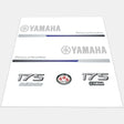 Yamaha Marine 175 HP Outboards Motor Top Cowl Cove Decal Sticker Kit - SOXA Marine