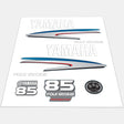 Yamaha Marine 85 HP Outboards Motor Top Cowl Cove Decal Sticker Kit - SOXA Marine